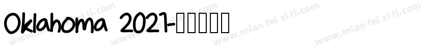Oklahoma 2021字体转换